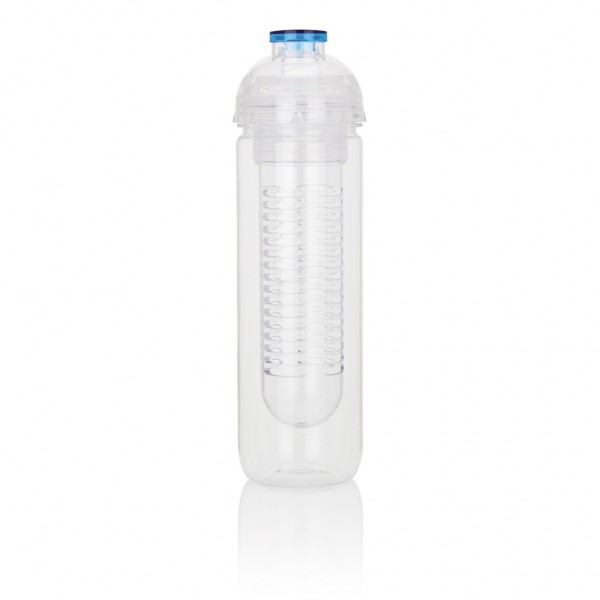 Wasserflasche mit Aromafach, blau