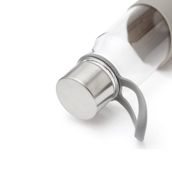 VINGA Lean Glasflasche, grau