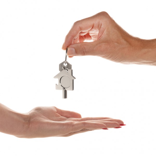 3-in-1 Schlüsselring aus RCS rec. Zinklegierung, silber