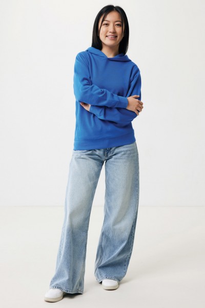 IQONIQ Yengo Hoodie mit Seitentaschen aus rec. Baumwolle, Königsblau XXXL