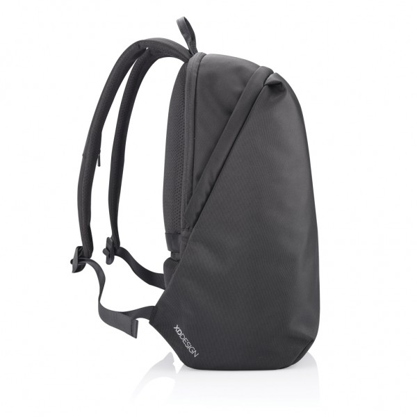 Bobby Soft, Anti-Diebstahl-Rucksack, schwarz