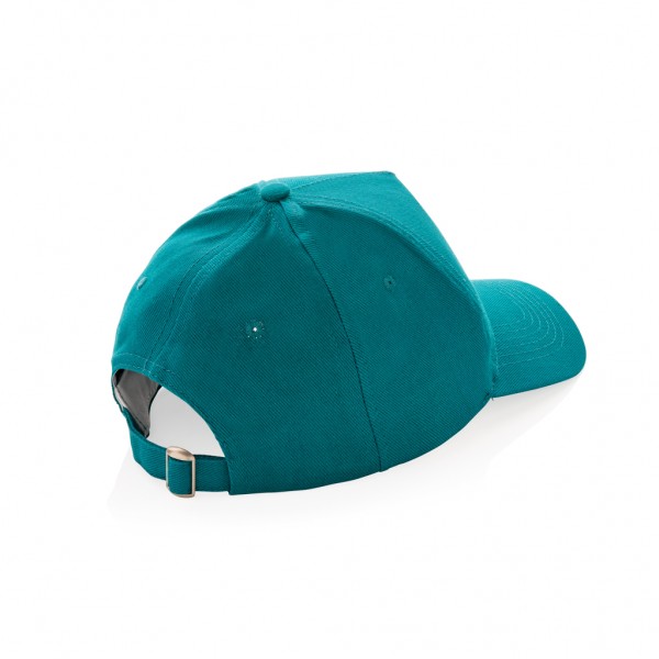 Impact 5 Panel Kappe aus 280gr rCotton mit AWARE™ Tracer, verdigris