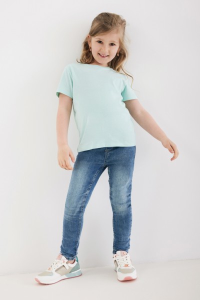 IQONIQ Koli Kids T-Shirt aus recycelter Baumwolle, crushed mint 78