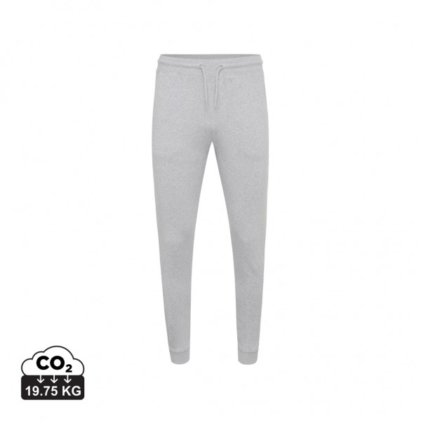 IQONIQ Cooper Jogger aus recycelter Baumwolle, heather grey L