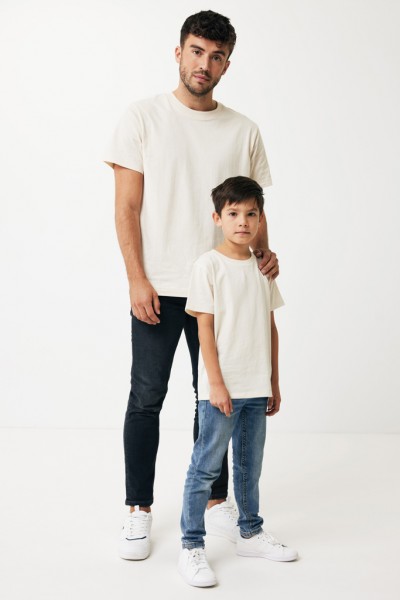 IQONIQ Koli Kids T-Shirt aus recycelter Baumwolle, natural raw 34