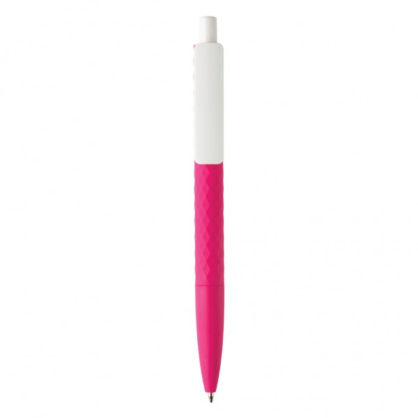 X3-Stift mit Smooth-Touch aus RCS recyceltem ABS, rosa