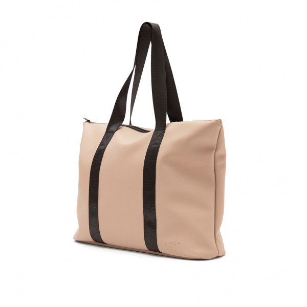VINGA Baltimore Tote Bag, greige