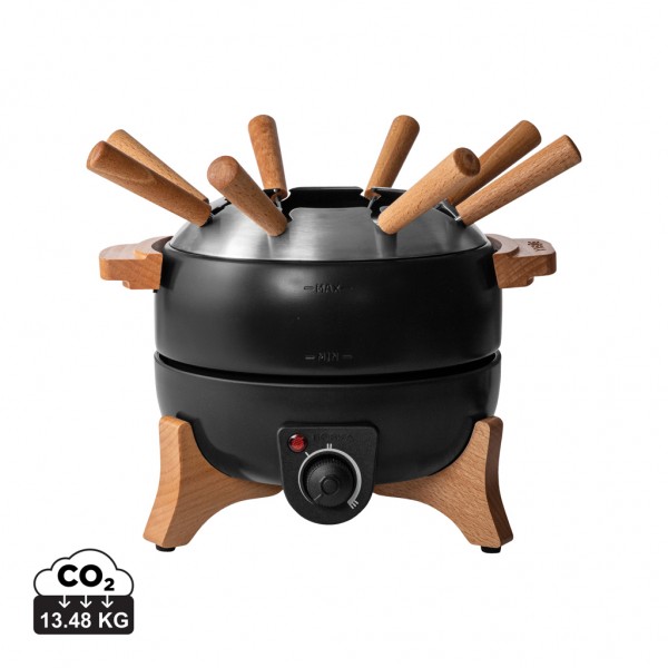 BOSKA elektrisches Party Fondue Set - 2.3L (EU Type F), schwarz