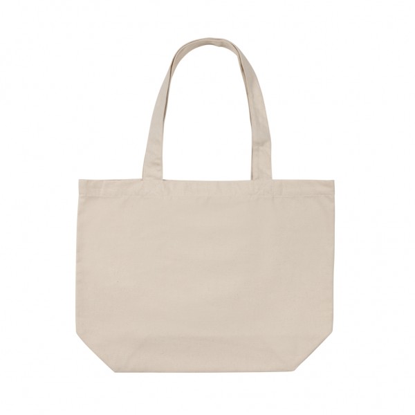 Impact Aware™ 240g/m² rcCanvas Shopper + Tasche, ungefärbt, off white