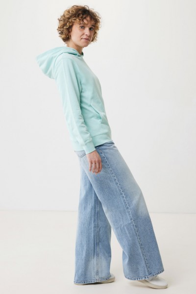 IQONIQ Yengo Hoodie mit Seitentaschen aus rec. Baumwolle, crushed mint XXL