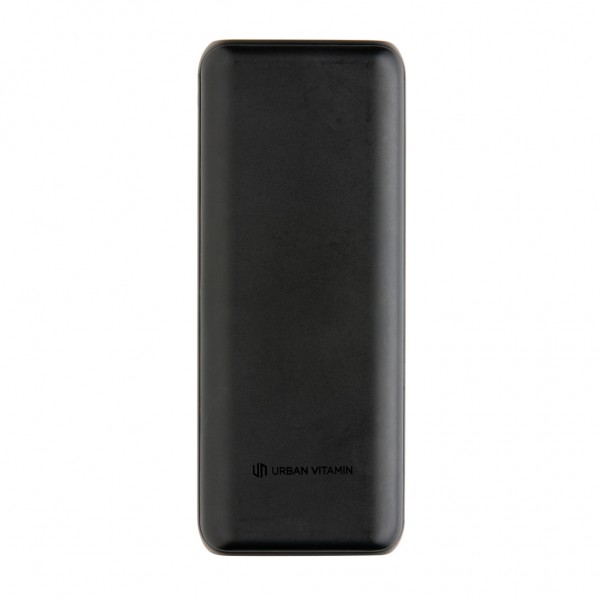 Urban Vitamin Pasadena 20.000mAh 18W PD Powerbank, schwarz