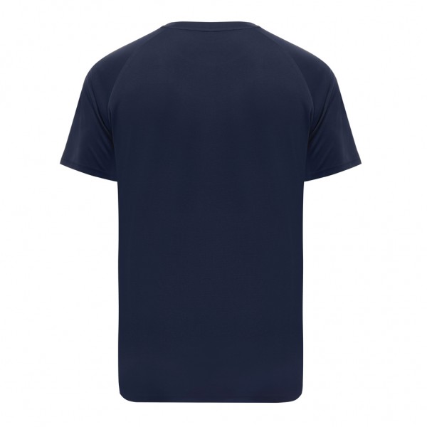 IQONIQ Tikal Sport Quick-Dry T-Shirt aus rec. Polyester, navy blau XS