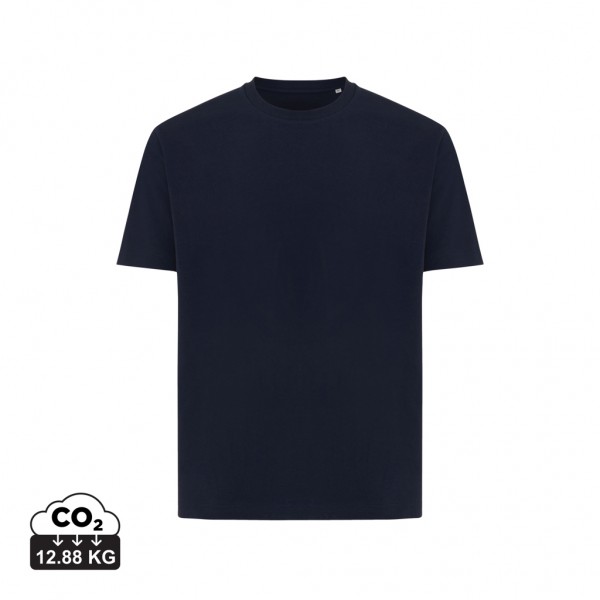 IQONIQ Teide T-Shirt aus recycelter Baumwolle, navy blau XXL