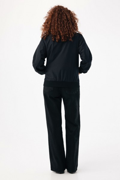 IQONIQ Odin Urban Jacke aus recyceltem Polyester, schwarz S