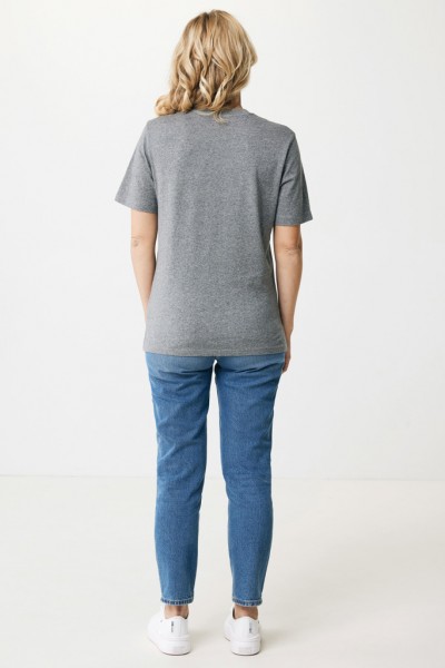IQONIQ Sierra Lightweight T-Shirt aus recycelter Baumwolle, light heather anthracite XS