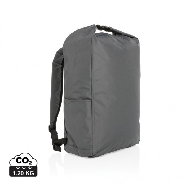 Impact AWARE™ RPET Basic Rolltop-Rucksack, anthrazit