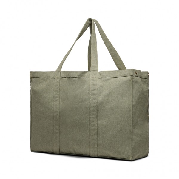 VINGA Hilo AWARE™ Maxi-Tasche aus recyceltem Canvas, grün