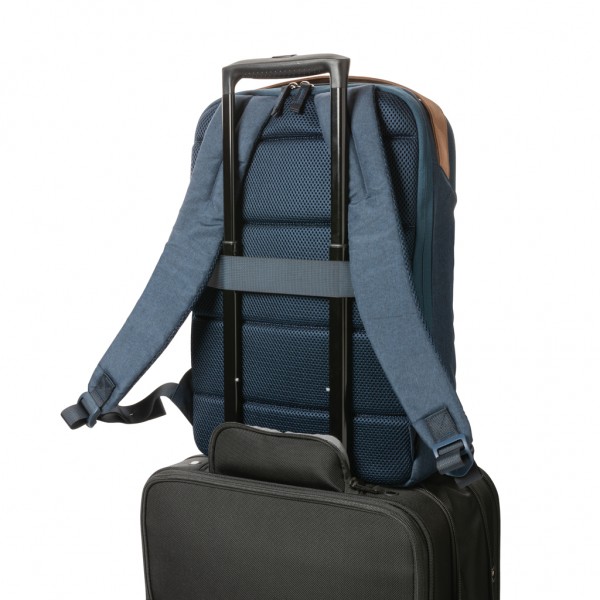Impact AWARE™ 300D Two-Tone Deluxe 15.6` Laptop-Rucksack, navy blau