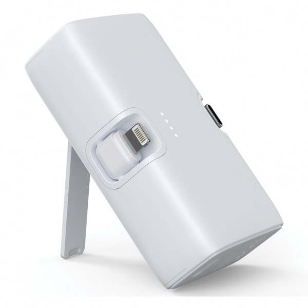 Urban Vitamin Los Angeles 20W Powerbank aus RCS rec. Plastik, weiß