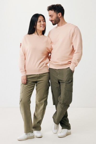 IQONIQ Etosha Lightweight Sweater aus recycelter Baumwolle, peach nectar XS