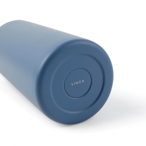 VINGA Ciro RCS recycelte Vakuumflasche 580ml, blau