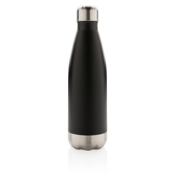 Vakuumisolierte Stainless Steel Flasche, schwarz