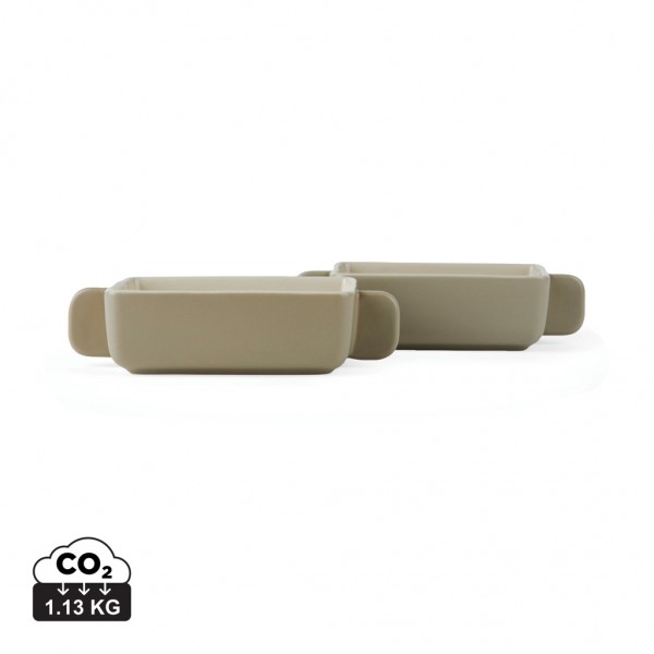 VINGA Monte Neu Mini-Schale 2er Set, grau