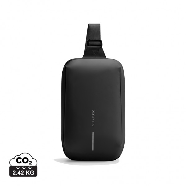 Urban wasserabweisender Sling-Bag, schwarz