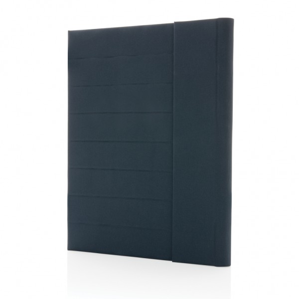 Impact Aware™ A4 Portfolio mit Magnetverschluss, navy blau