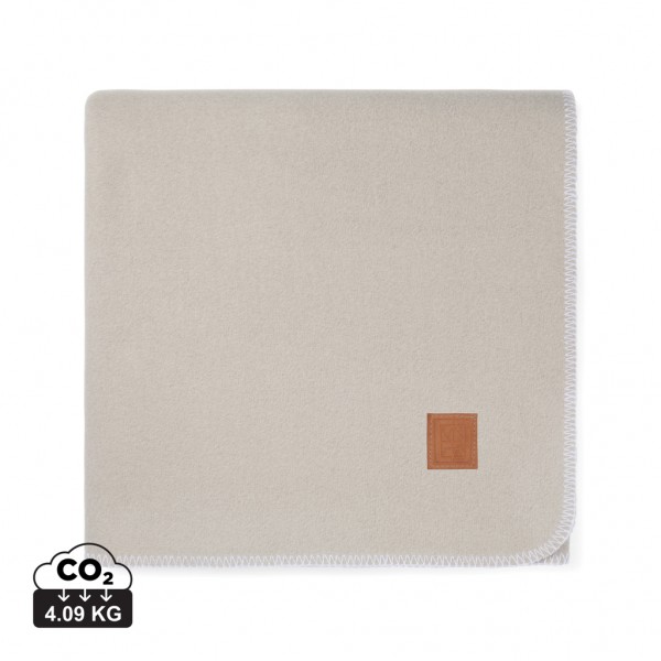 VINGA Moulton Decke aus GRS rPET, beige
