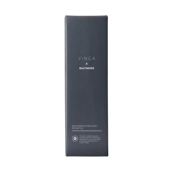 VINGA Baltimore RCS recyc. Edelstahlflasche 600ml, greige