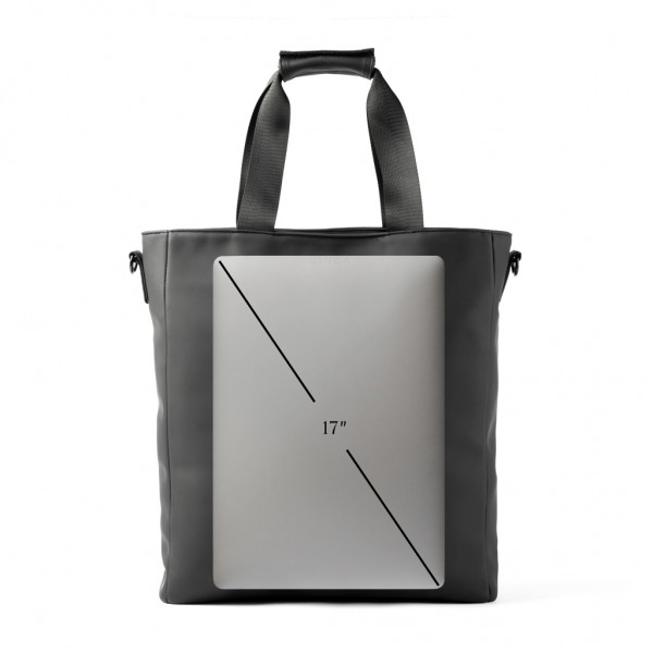 VINGA Baltimore Office-Tote, schwarz
