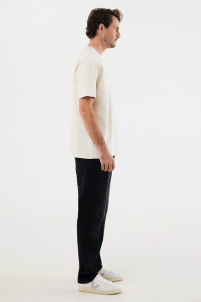 IQONIQ Nikko Heavyweight T-Shirt aus recycelter Baumwolle, natural raw XS