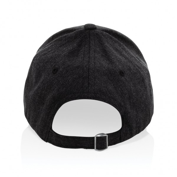 Milo AWARE™ 6-Panel-Heather-Kappe, schwarz