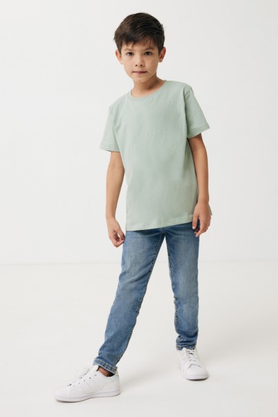 IQONIQ Koli Kids T-Shirt aus recycelter Baumwolle, Iceberg green 56