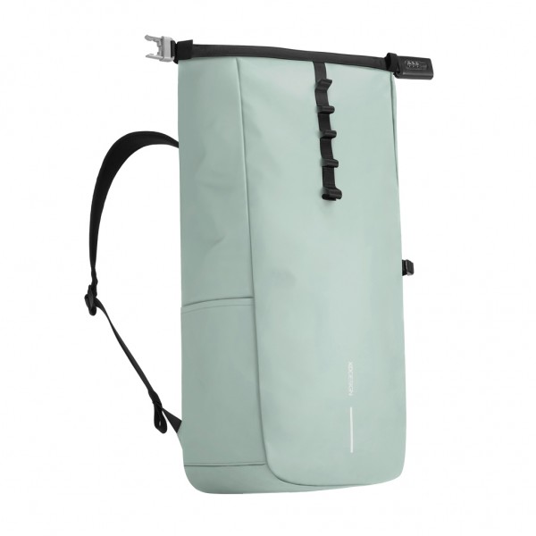 Urban wasserabweisender Anti-Diebstahl Rucksack, Iceberg green
