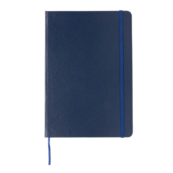 Basic Hardcover Notizbuch A5, navy blau