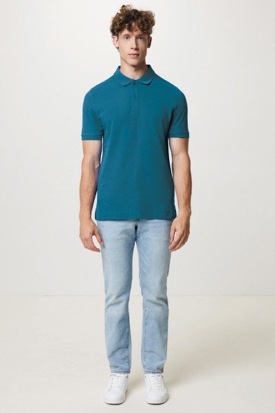 IQONIQ Yosemite Piqué-Poloshirt aus recycelter Baumwolle, dark teal M