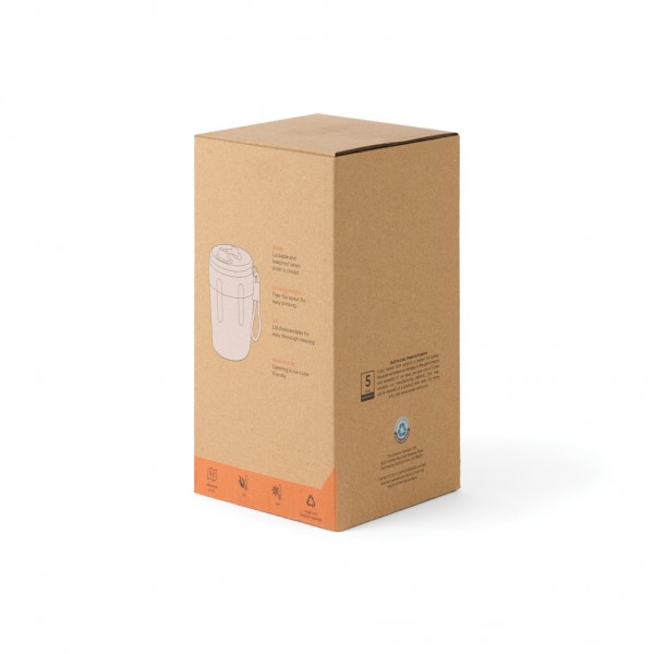 Nordic Drift Trail verschließbarer RCS Mug 350ml, schwarz