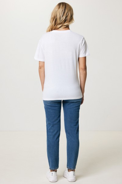 IQONIQ Yala Damen T-Shirt aus recycelter Baumwolle, recycled white S