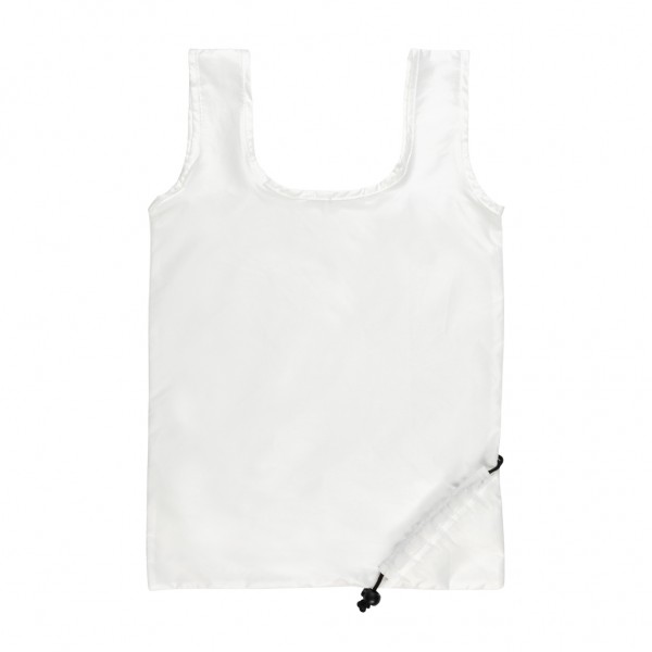 Impact AWARE™ RPET 190T faltbarer Shopper, weiß