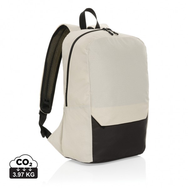 Kazu AWARE™ 15,6` RPET Laptop-Rucksack, off white