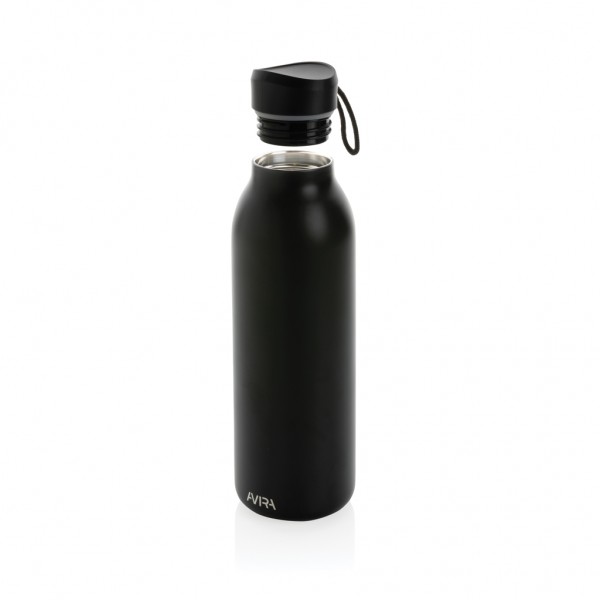 Avira Avior RCS recycelte Stainless-Steel Flasche 500ml, schwarz