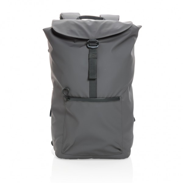 Impact AWARE™ RPET wasserabweisender 15.6` Laptop-Rucksack, anthrazit