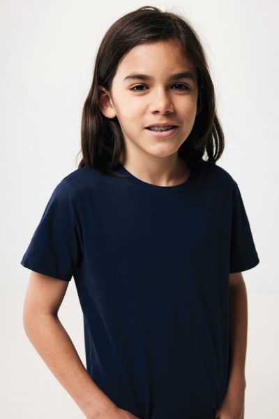 IQONIQ Koli Kids T-Shirt aus recycelter Baumwolle, navy blau 910