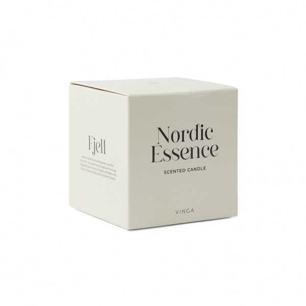 Nordic Essence Duftkerze klein, off white