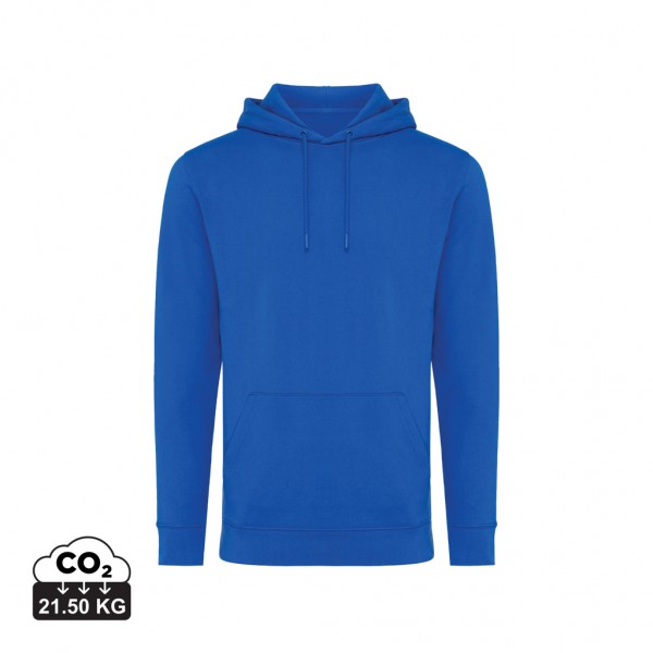 IQONIQ Jasper Hoodie aus recycelter Baumwolle, Königsblau XS
