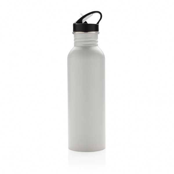 Deluxe Sportflasche aus Edelstahl, off white