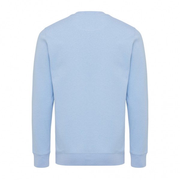 IQONIQ Etosha Lightweight Sweater aus recycelter Baumwolle, sky blue L