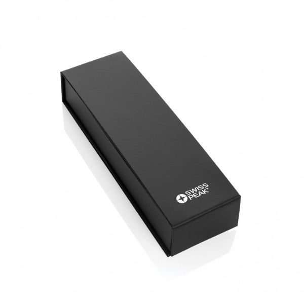 Swiss Peak Luca Deluxe-Stiftsset aus RCS recyceltem Messing, schwarz